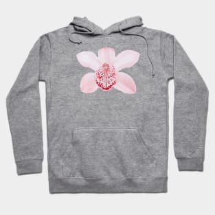 Light Pink Orchid Flower Element Hoodie